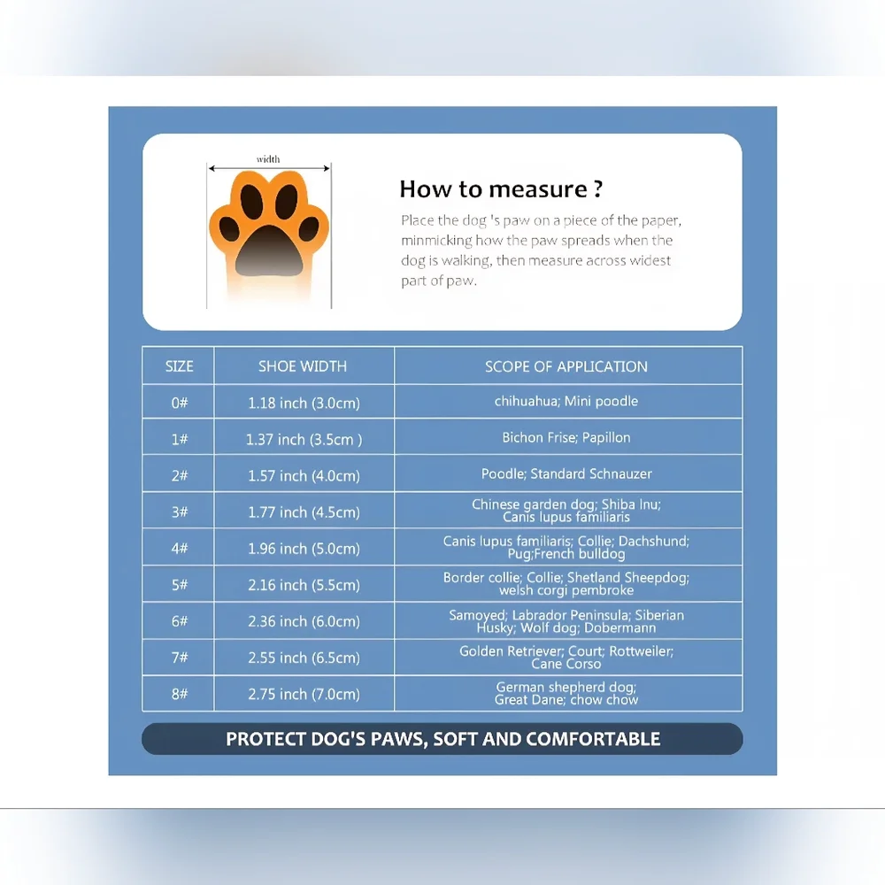 MUSIMC Dog Shoes #1202 - Picture 7 of 8